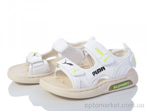 Босоніжки дитячі 3646-C7725-7 GFB білий  оптом от Optomarket