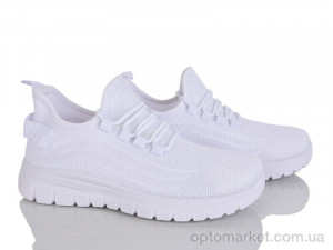Кросівки жіночі 371-298 Ok Shoes білий  оптом от Optomarket