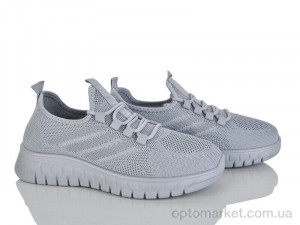 Кросівки жіночі 372-309 Бабочка-Mengfuna-AESD сірий оптом от Optomarket