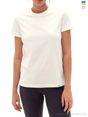 Футболка жіночі 38 молочний Riza білий  оптом от Optomarket