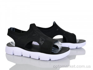 Босоніжки жіночі 380-369 Бабочка-Mengfuna-AESD чорний оптом от Optomarket