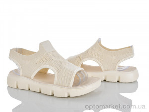 Босоніжки жіночі 380-370 Бабочка-Mengfuna-AESD бежевий оптом от Optomarket