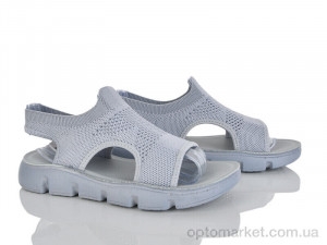 Босоніжки жіночі 380-373 Бабочка-Mengfuna-AESD сірий оптом от Optomarket