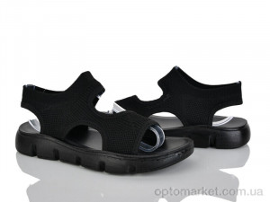 Босоніжки жіночі 380-376 Бабочка-Mengfuna-AESD чорний оптом от Optomarket