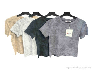 Футболка жіночі 3801 mix Aidin мікс  оптом от Optomarket