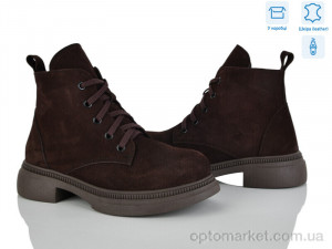Черевики жіночі 3812-44D Ailinda коричневий оптом от Optomarket