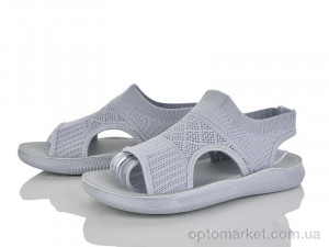 Босоніжки жіночі 382-420 Бабочка-Mengfuna-AESD сірий оптом от Optomarket