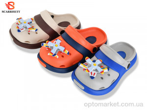Крокси дитячі 383-X-5B mix SCARRHETT мікс оптом от Optomarket