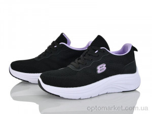 Кросівки жіночі 384-459 Бабочка-Mengfuna-AESD чорний  оптом от Optomarket