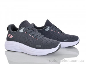 Кросівки жіночі 384-464 Бабочка-Mengfuna-AESD сірий  оптом от Optomarket