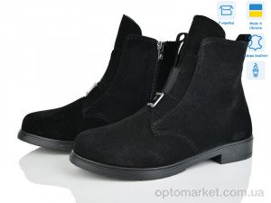 Черевики жіночі 391-1d Ailinda чорний  оптом от Optomarket