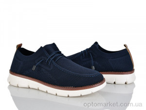 Туфлі чоловічі 393-595 Бабочка-Mengfuna-AESD синій  оптом от Optomarket