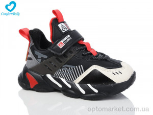 Кросівки дитячі 39362-1 чорний осінь-зима Comfort-baby чорний  оптом от Optomarket
