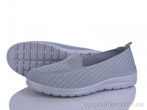 Балетки жіночі 394-627 Бабочка-Mengfuna-AESD сірий оптом от Optomarket