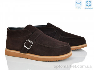 Черевики жіночі 3941-44d Ailinda коричневий  оптом от Optomarket