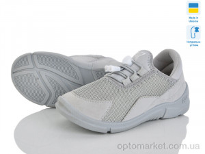 Кросівки дитячі 395-076 сірий Waldi сірий  оптом от Optomarket