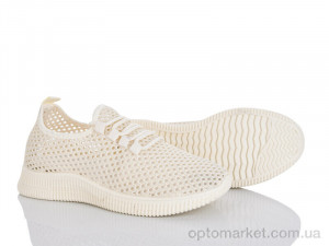 Кросівки жіночі 397-655 Бабочка-Mengfuna-AESD бежевий  оптом от Optomarket