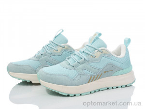 Кросівки жіночі 3981-L1809-15C Baas зелений  оптом от Optomarket