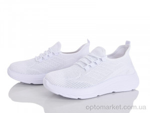 Кросівки жіночі 399-679 Бабочка-Mengfuna-AESD білий  оптом от Optomarket