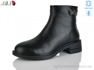 Черевики жіночі 3ABA105-1 Yimeili чорний оптом от Optomarket