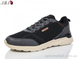 Кросівки чоловічі 3ABA65-6 Sayota чорний  оптом от Optomarket