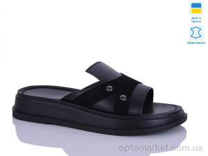 Шльопанці жіночі 4 чорний к. Sali чорний  оптом от Optomarket