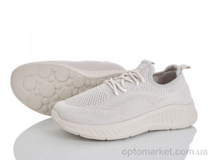Кросівки жіночі 400-697 Бабочка-Mengfuna-AESD бежевий  оптом от Optomarket
