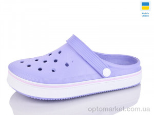 Крокси жіночі 4001 лаванда Verta фіолетовий оптом от Optomarket