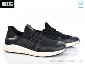 Кросівки чоловічі 4004-F522-1 Kulada чорний  оптом от Optomarket