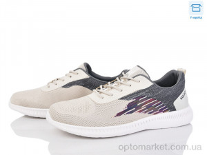 Кросівки чоловічі 4004-F532-6 Kulada бежевий  оптом от Optomarket