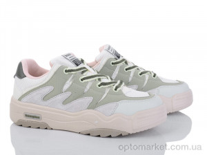 Кросівки жіночі 4007-L1826-15C Baas зелений  оптом от Optomarket