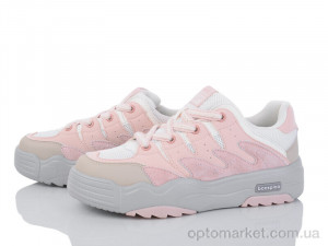 Кросівки жіночі 4007-L1826-8C Baas рожевий  оптом от Optomarket