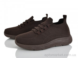 Кросівки жіночі 401-743 Бабочка-Mengfuna-AESD коричневий  оптом от Optomarket