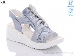 Босоніжки жіночі 4020(61) Sherlock Soon блакитний  оптом от Optomarket