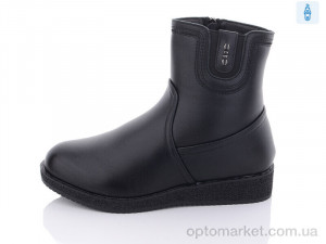 Черевики жіночі 402 Botema чорний оптом от Optomarket