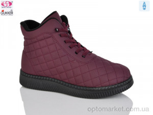 Черевики жіночі 4046-9 Gukkcr бордовий  оптом от Optomarket