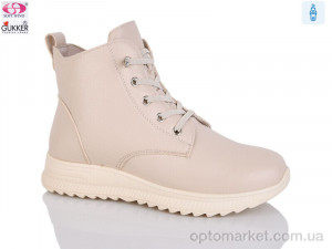 Черевики жіночі 4056-3 Gukkcr бежевий  оптом от Optomarket