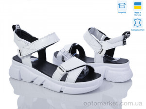 Босоніжки жіночі 4075-06 білий IT Style білий  оптом от Optomarket