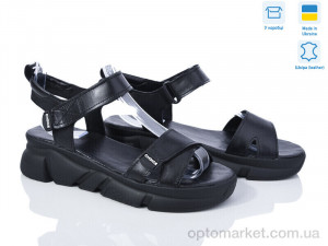 Босоніжки жіночі 4075-6 чорний IT Style чорний  оптом от Optomarket