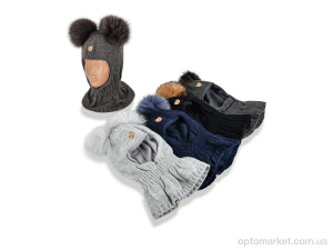 Шапка дитячі 4080M mix Kraft мікс  оптом от Optomarket