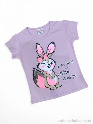 Футболка дитячі 4094 бузковий Whoops Kids фіолетовий  оптом от Optomarket