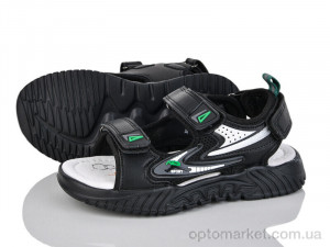 Сандалі дитячі 4095-40040-6 Y.Top чорний  оптом от Optomarket