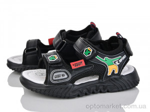 Сандалі дитячі 4095-40041-6 Y.Top чорний  оптом от Optomarket