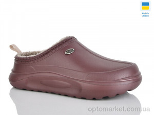 Сабо жіночі 4101 шоколад Dago коричневий  оптом от Optomarket