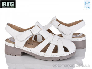 Босоніжки жіночі 4105-2310-2 WSMR білий  оптом от Optomarket