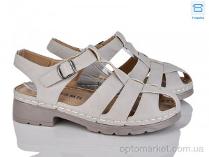 Босоніжки жіночі 4105-2312-4 WSMR сірий  оптом от Optomarket