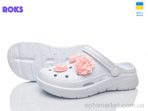 Крокси жіночі 411 білий Dago білий  оптом от Optomarket