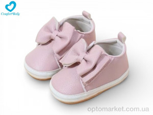 Пінетки дитячі 414-2A Comfort-baby рожевий  оптом от Optomarket