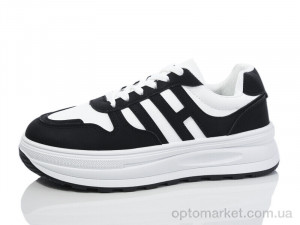 Кросівки жіночі 417-1 Ouqidageni чорний  оптом от Optomarket