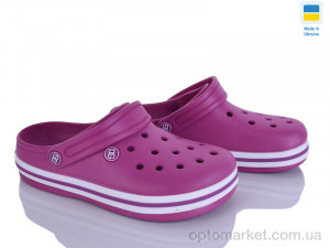 Крокси жіночі 418 ягідний Dago рожевий  оптом от Optomarket